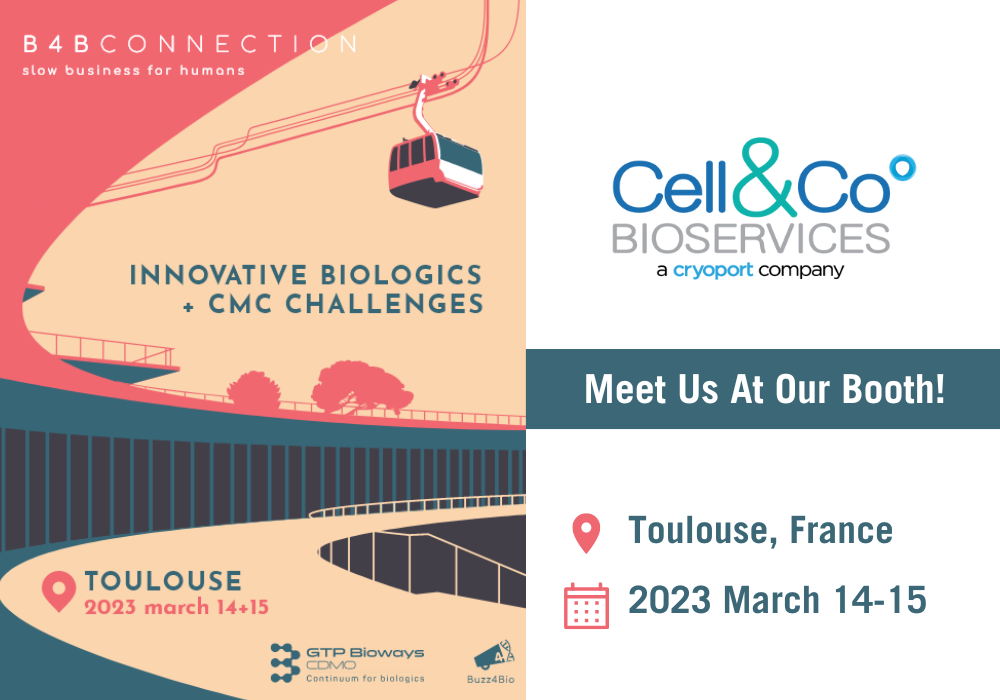 Meet the Cell&Co Team at the Innovative Biologics & CMC Challenges Congress!