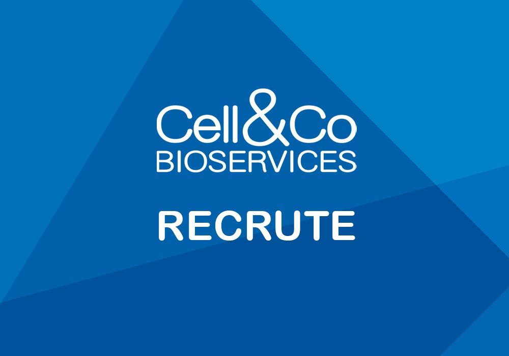 Cell&Co Bioservices recrute: RESPONSABLE DE PROJET – CDI (H/F)